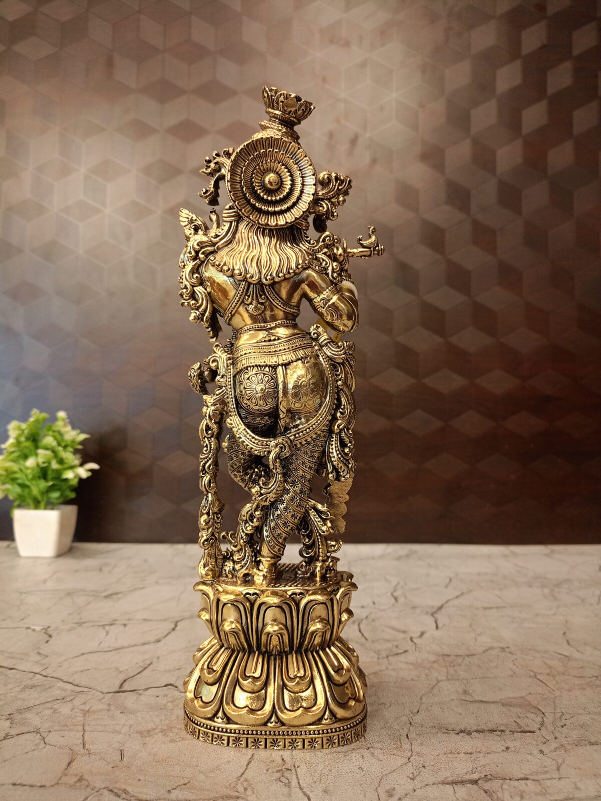 buy brass fine art krishna idol antique shop coimbatore 4 1 scaled