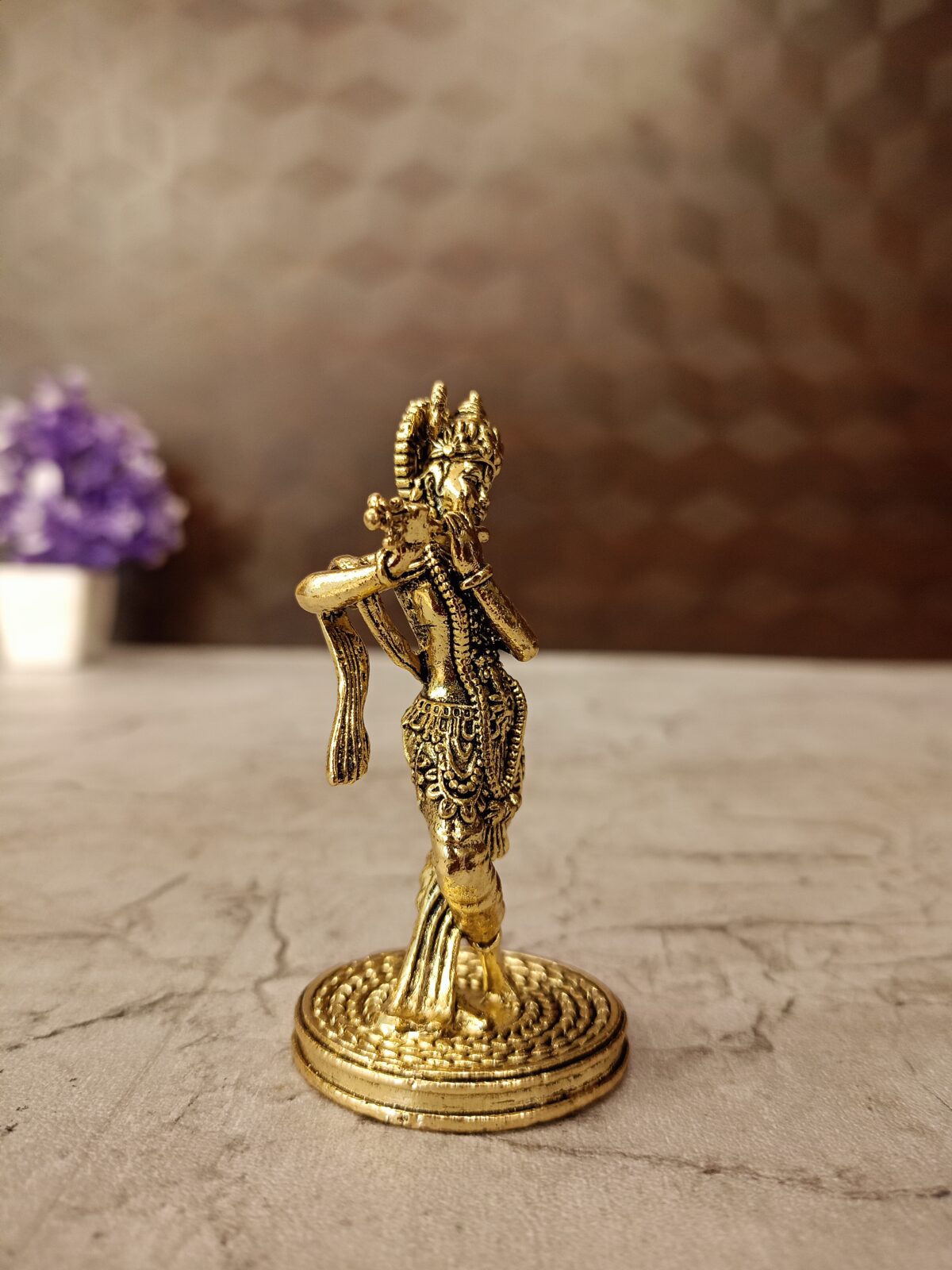buy brass fine art krishna idol antique showroom best price coimbatore 3 scaled