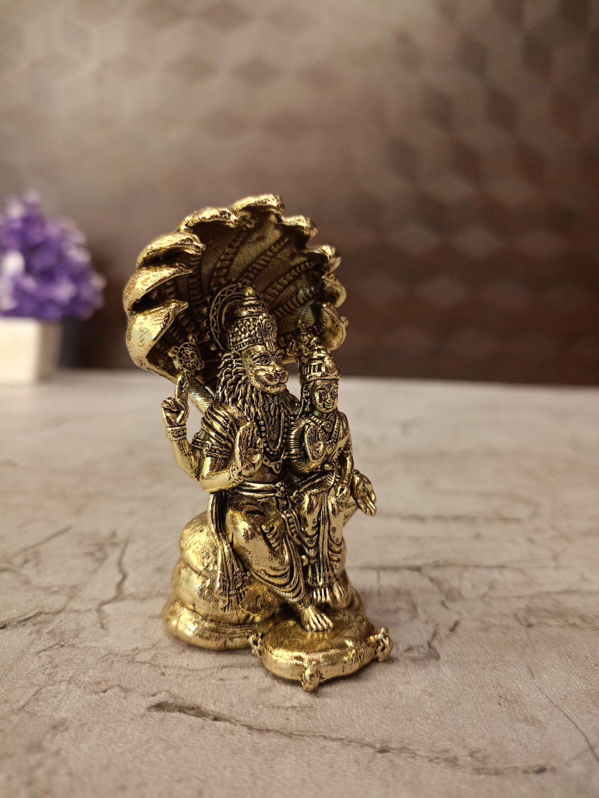 buy brass fine art lakshmi narashimar idol anitque best price coimbatore 2 scaled