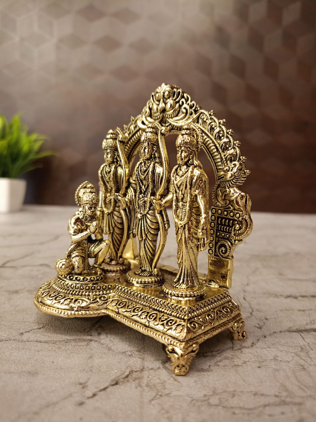 buy brass fine art ram dharbar idol antique best price shop coimbatore 2 scaled