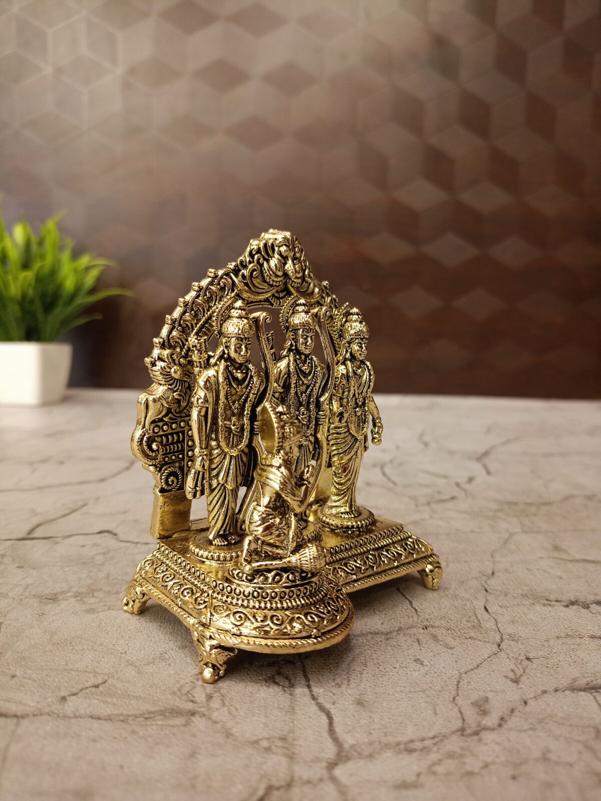 buy brass fine art ram dharbar idol antique best price shop coimbatore 3 scaled