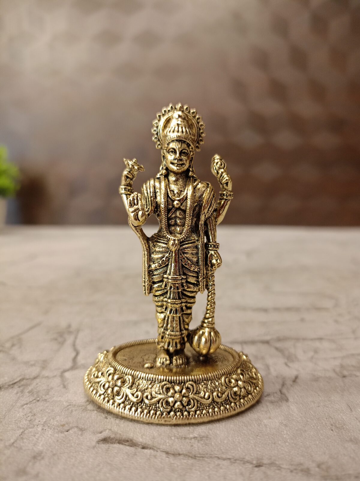Brass Fine Art Vishnu Idol