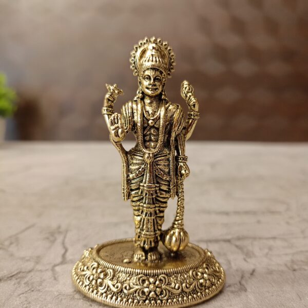 Brass Fine Art Vishnu Idol