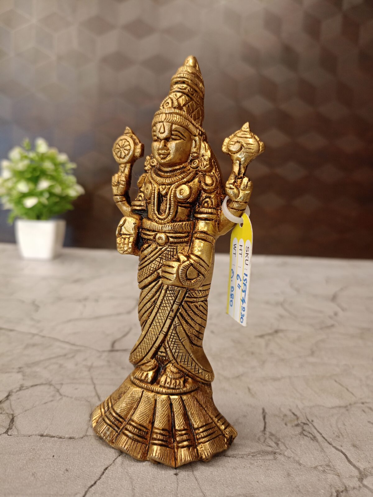 wall mount perumal idol pooja gift vgocart coimbatore india1 scaled
