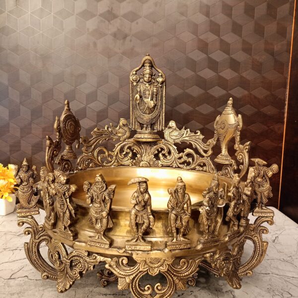Brass Dasavatharam uruli