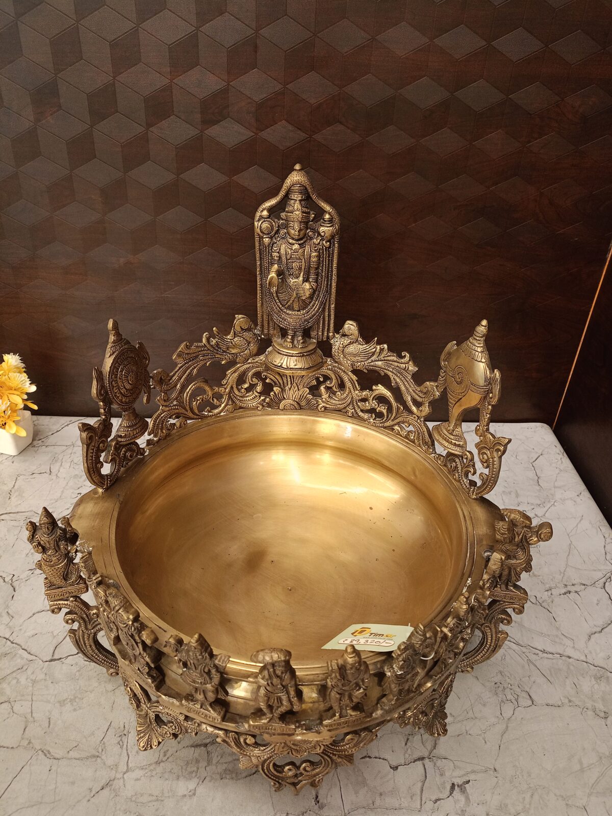 brass dhasavathar uruli pooja gift vgocart coimbatore1 scaled