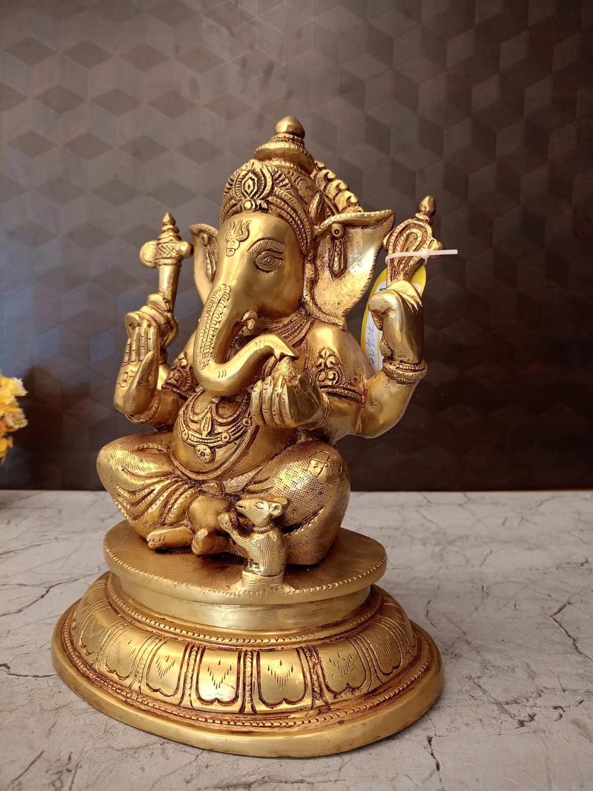 brass ganesha idol pooja gift vgocart coimbatore india1 scaled