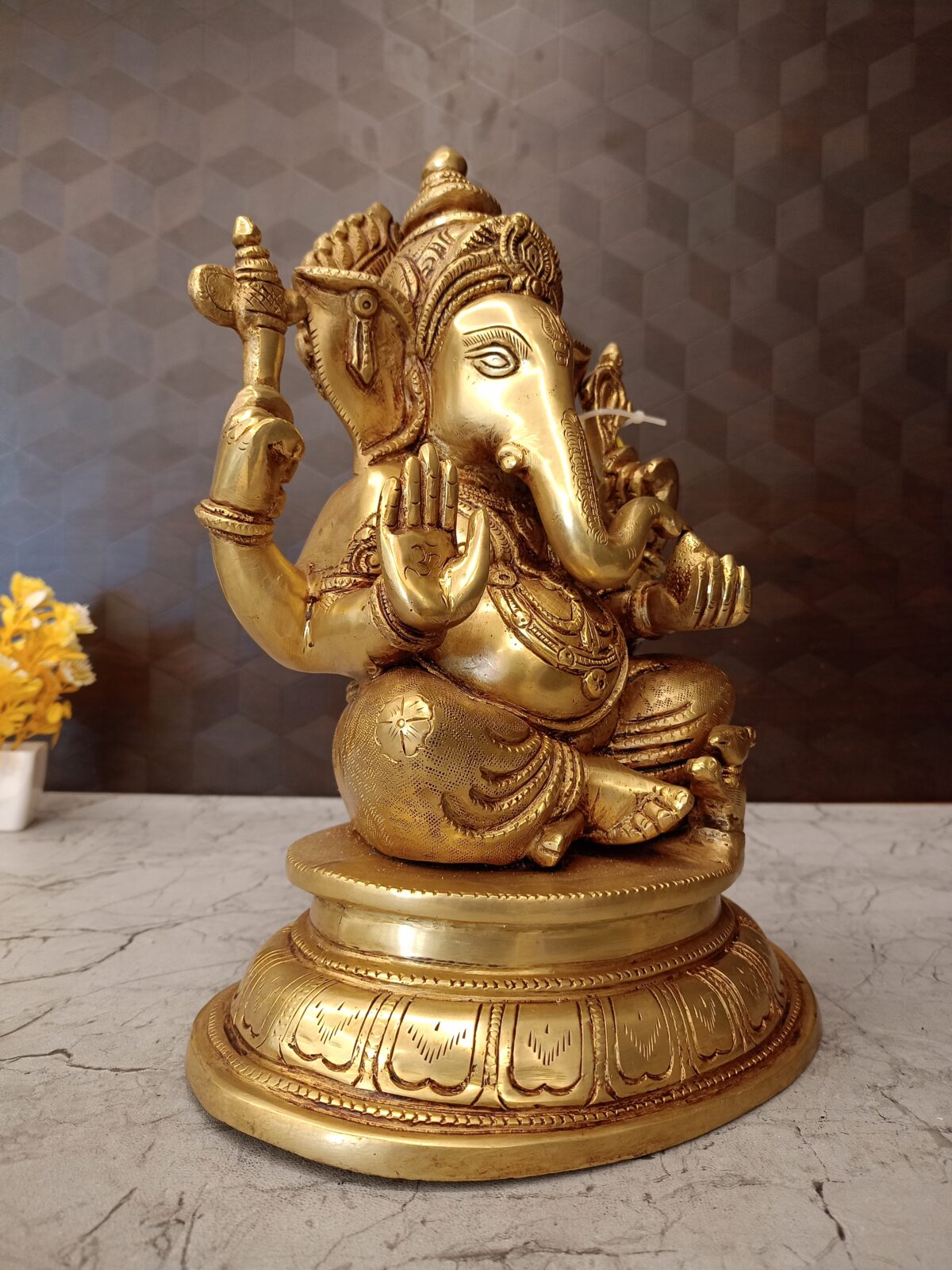 brass ganesha idol pooja gift vgocart coimbatore india2 scaled