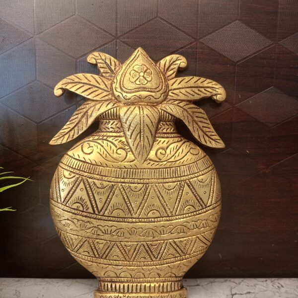 Brass Wall Mount Kalasam For Pooja