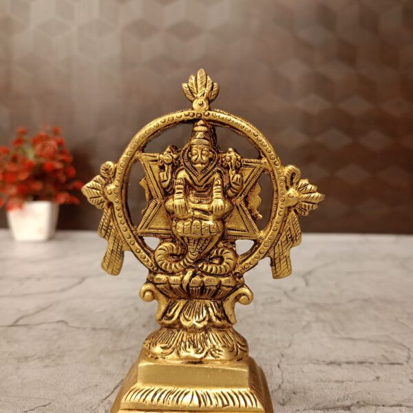 brass-chakrathalwar idol