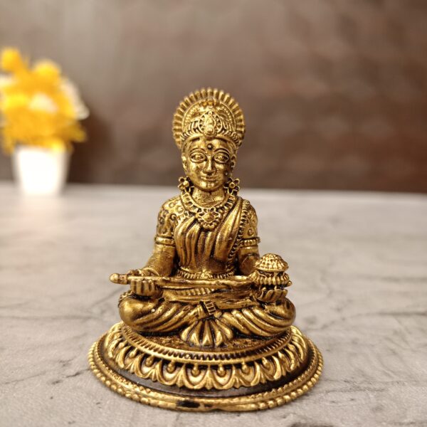 Brass Fine Art Goddess Annaporani Idol