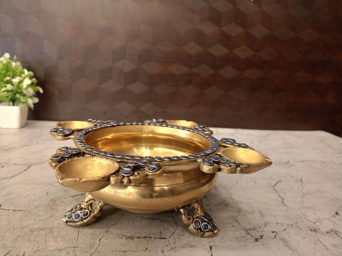 brass stone uruli pooja gift vgocart coimbatore india scaled