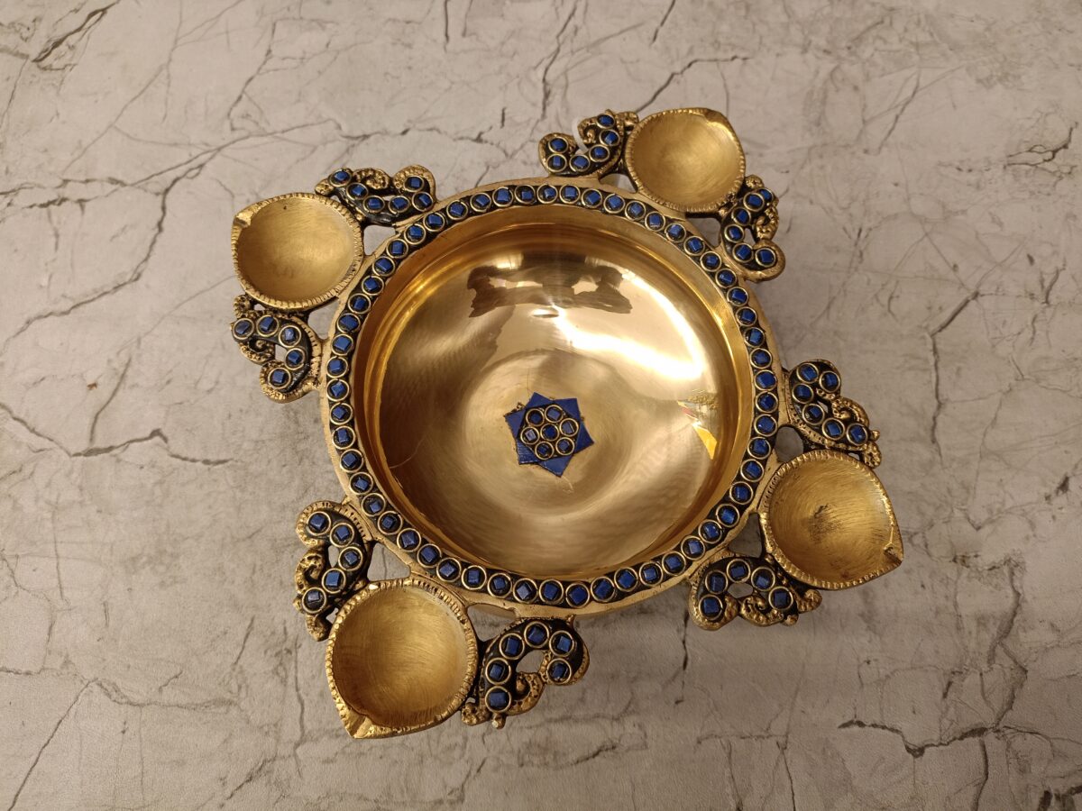 brass stone uruli pooja gift vgocart coimbatore india2 scaled