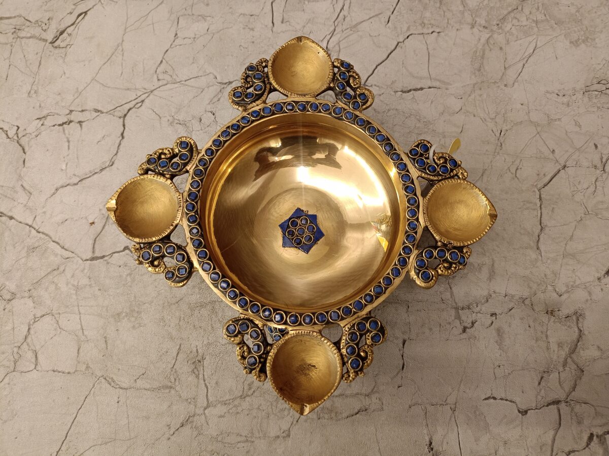 brass stone uruli pooja gift vgocart coimbatore india4 scaled