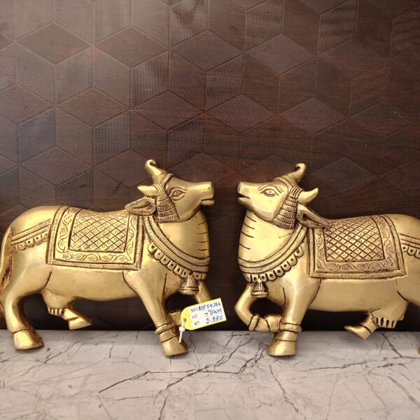 Brass Cow Wall Mount