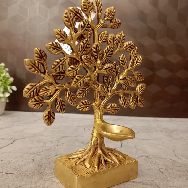 Brass-kalpaviruksha-Tree-With-Diya-pooja-gift-vocart-coimbatore