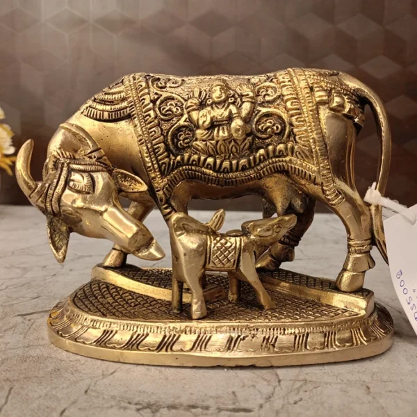 cow and calf idol pooja gift antique coimbatore