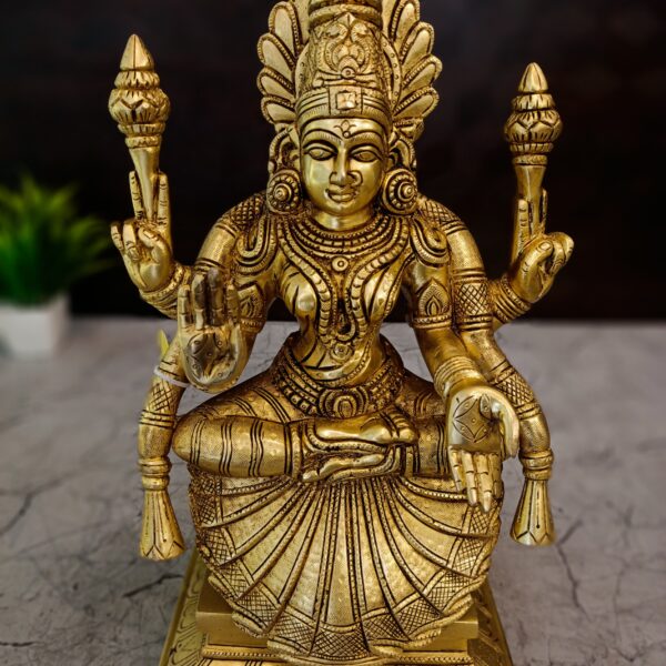 Brass Padmavathi Thayar Idol 12.5"