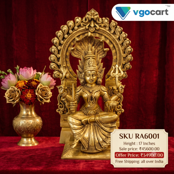 Brass Karumaari Amman Idol- 17'